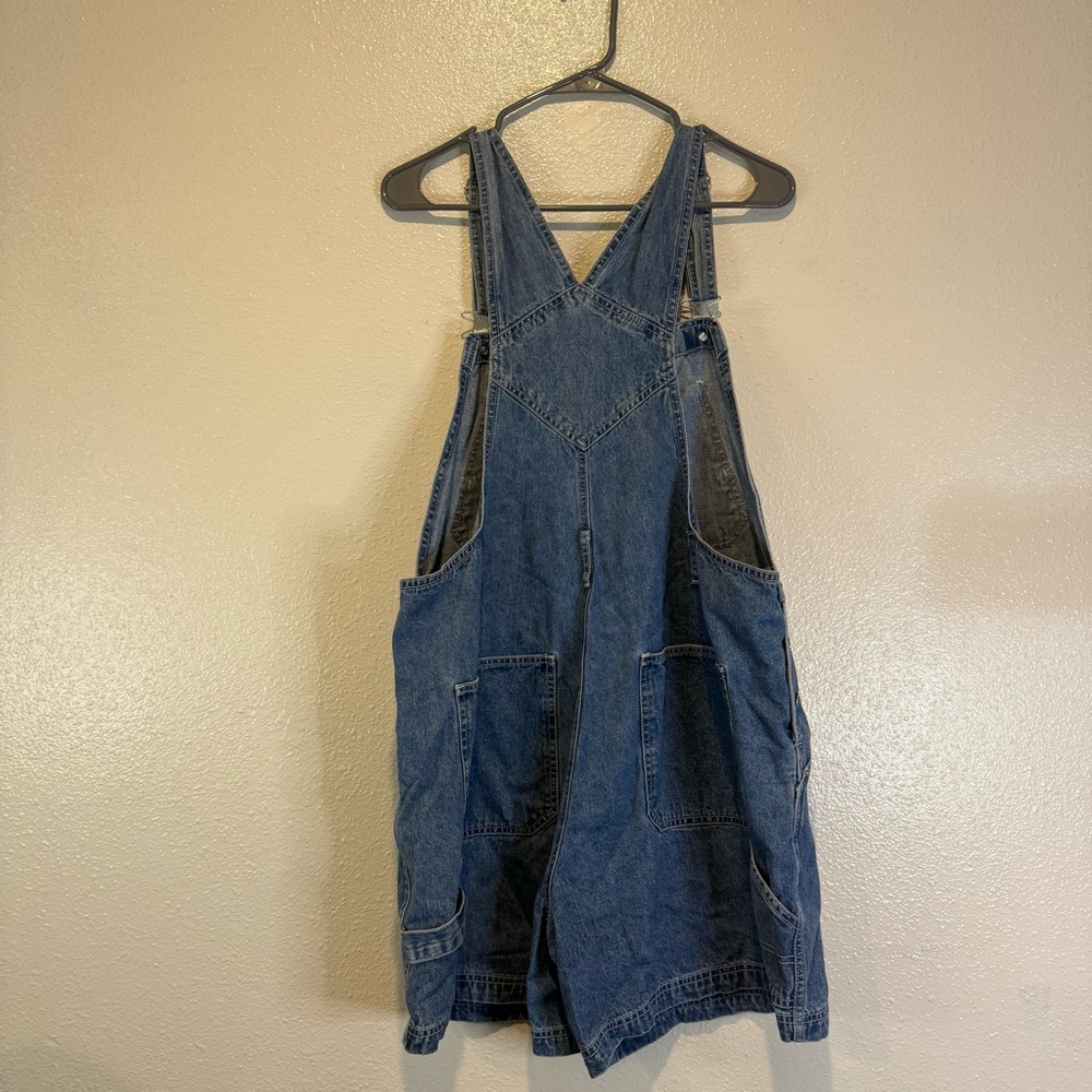 VTG Y2K Xhilaration Denim Shortalls - Light Blue - Picture 5 of 5